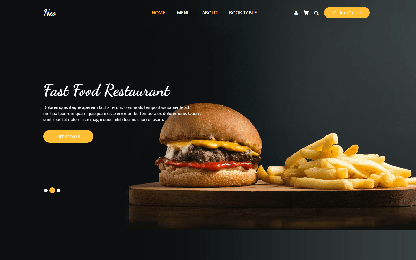 Fast-casual gourmet food ordering & table management.